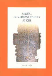 Final report on OTKA Saints Project in the Annual of Medieval Studies at CEU